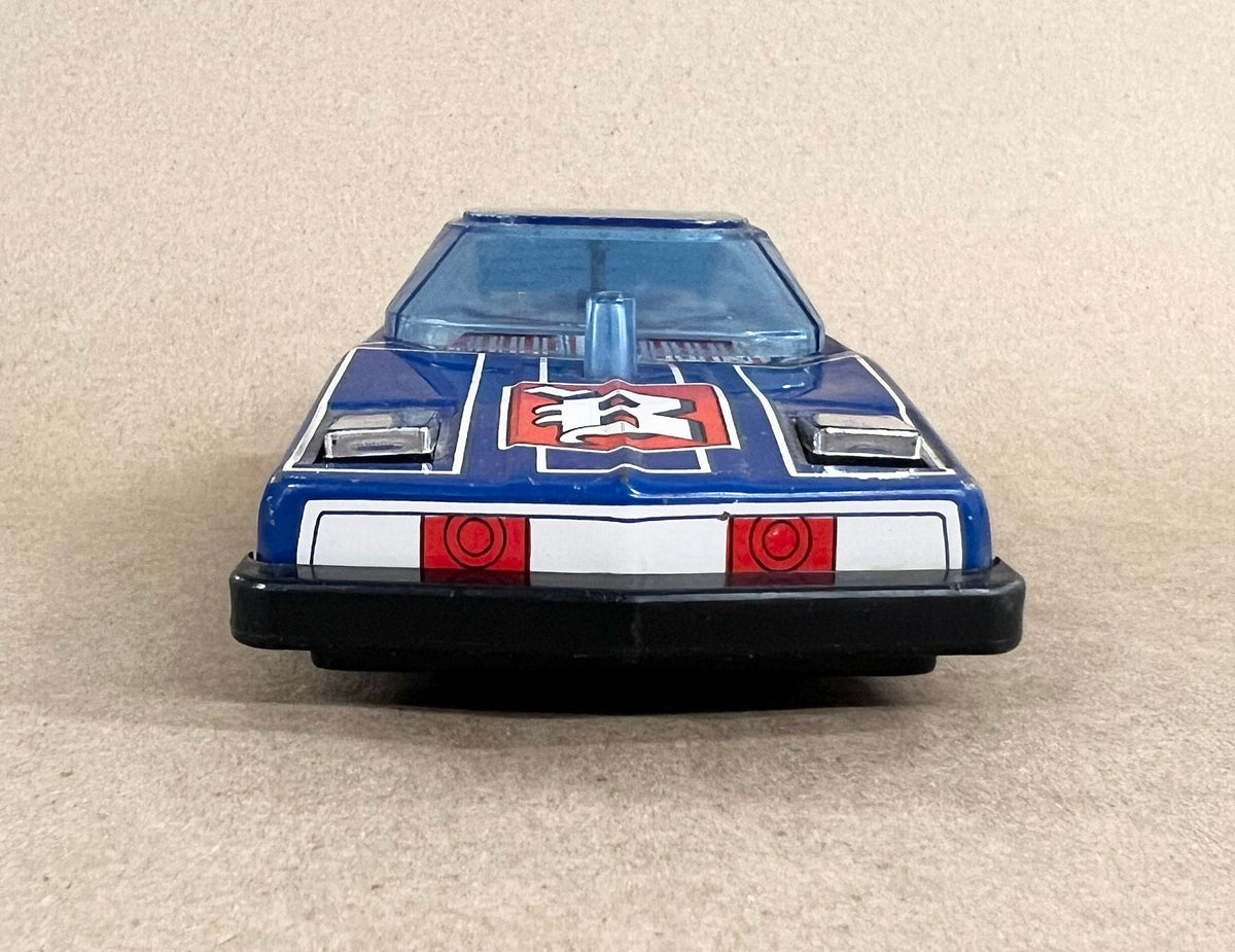 BARON  Dream Race Car - Friction Race Car Made in Japan S2-  Tin Litho and Plastic -Friction works and Litho great  - Wheel on Top Turns