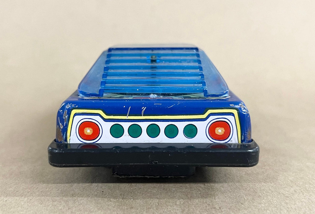BARON  Dream Race Car - Friction Race Car Made in Japan S2-  Tin Litho and Plastic -Friction works and Litho great  - Wheel on Top Turns