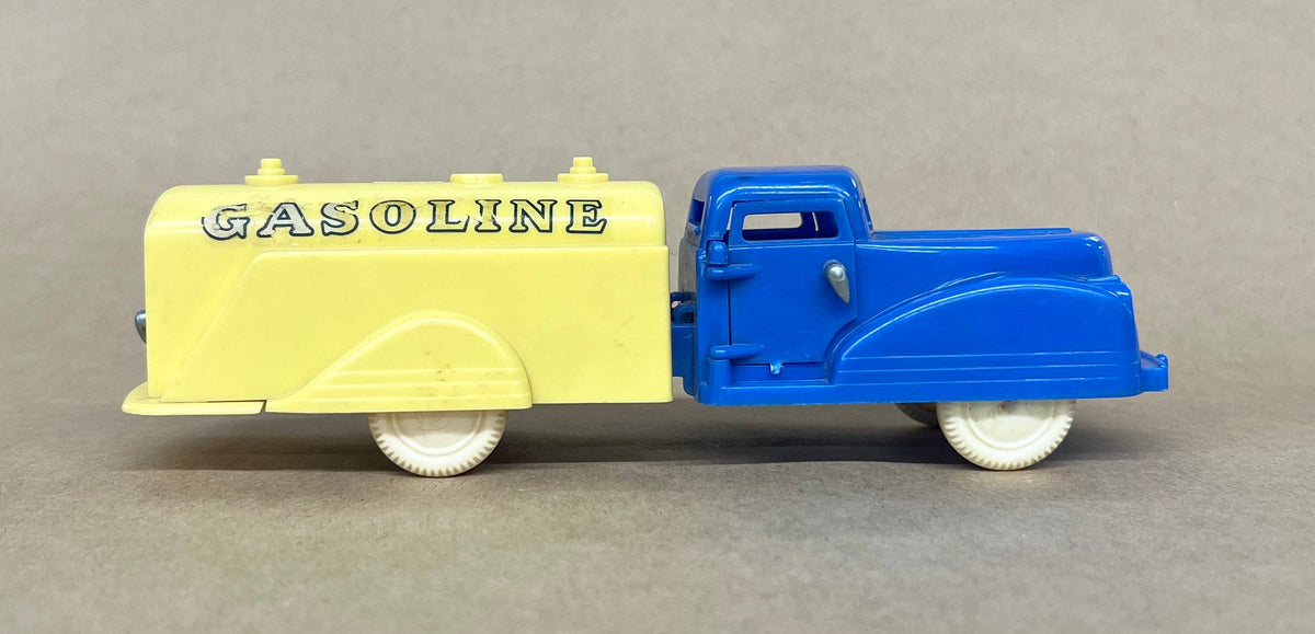Super X Gasoline Truck - Made by Renwal Products - No. 49- Made in the USA - Doors open and all wheels Original - back end lifts up