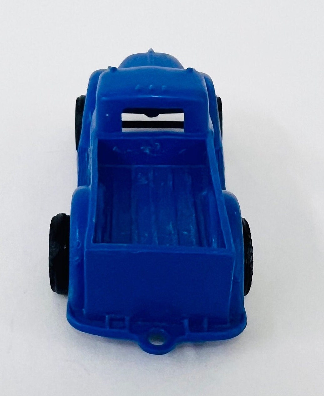 Ideal Toy Pickup Truck - Plastic Blue Pickup - Made in the USA -  I -392 No.3 - 1940 Ford Pickup Truck original tires