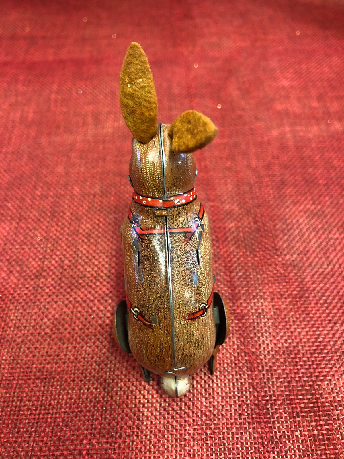 Wind Up Tin Litho Vintage Bunny